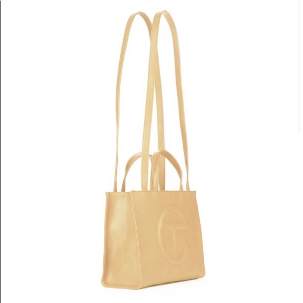 Medium Cream Telfar Bag - Picture 3 of 4